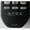 CONTROL REMOTO / APEX LD220RM MODELO JE3708